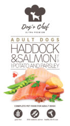 Dog’s Chef  HADDOCK & SALMON WITH SWEET POTATO & PARSLEY