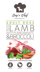 Dog’s Chef  GRASS FED LAMB WITH POMEGRANATE & BROCCOLI